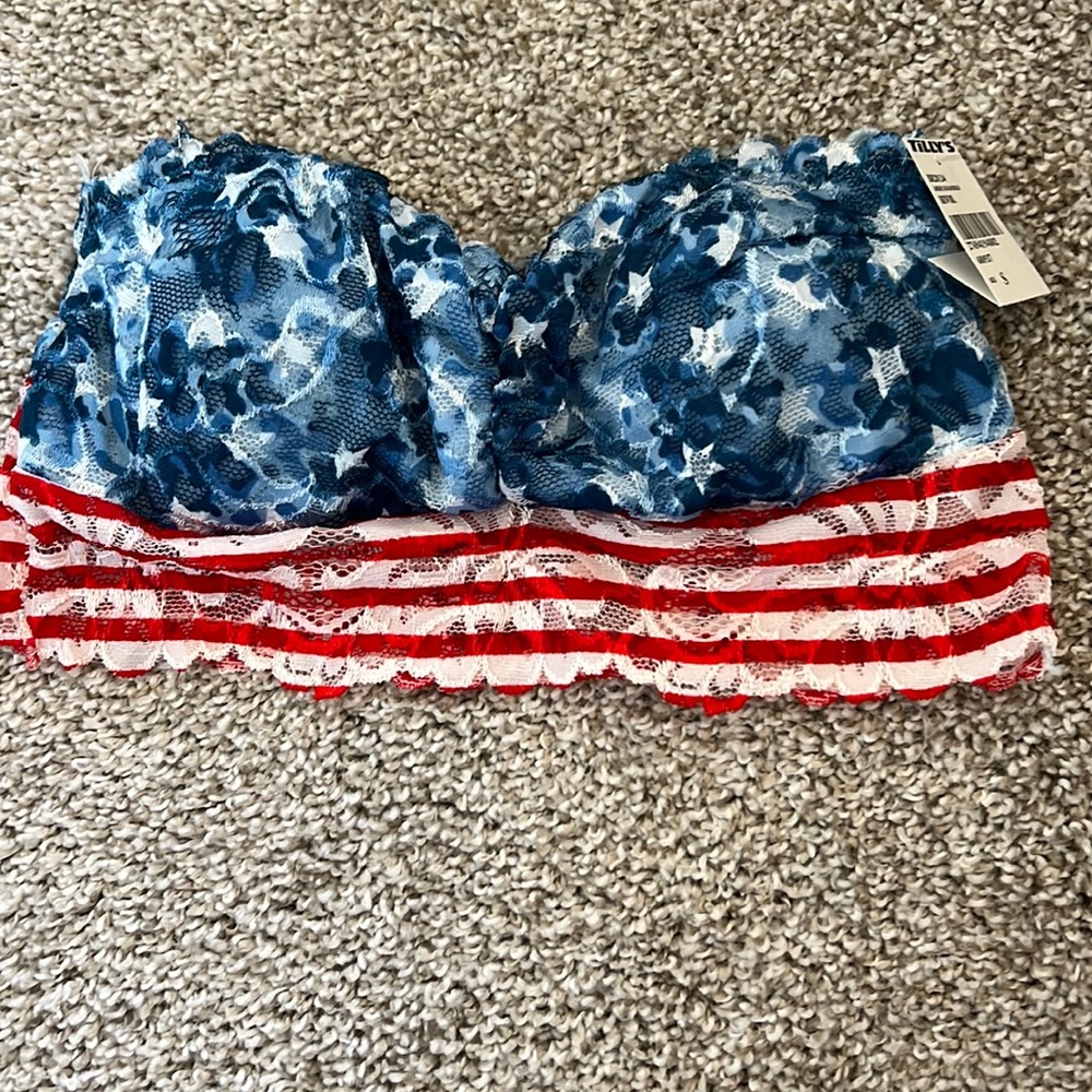 🇺🇸 Tilly’s American Lace Bandeau 🇺🇸